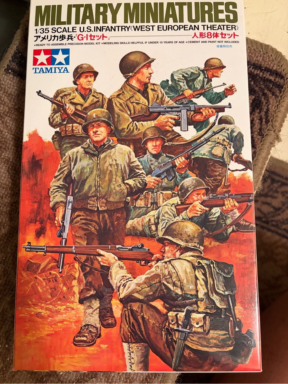 NEW Military Miniatures 1/35 U.S. Infantry (West European Theater) Model Kit
